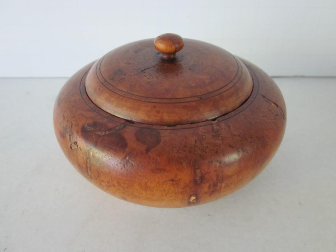 Burl Covered Bowl (1 of 4)