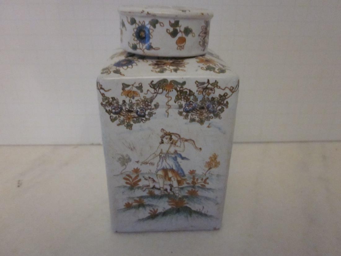 Faience Tea Box (1 of 3)