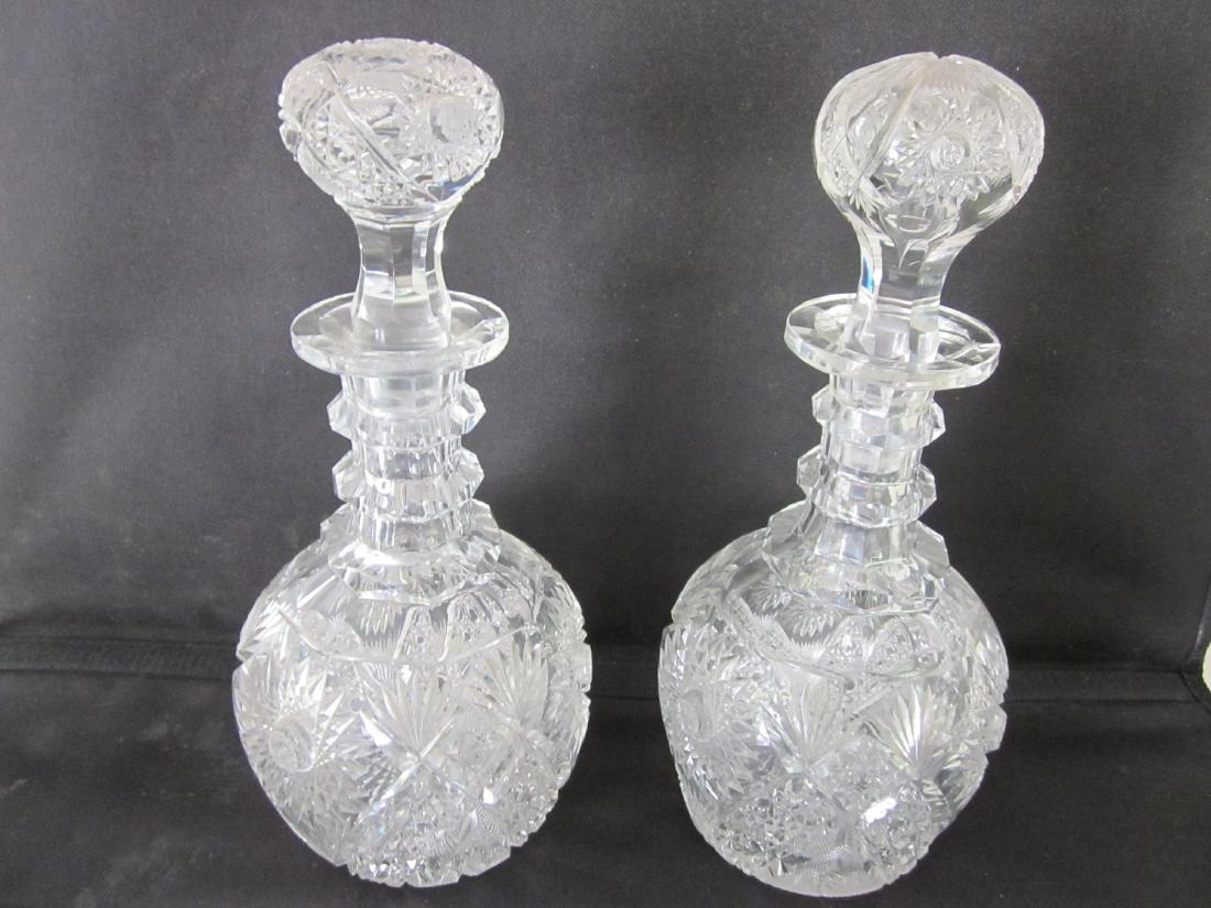 Pr. Cut Crystal Decanters (1 of 4)