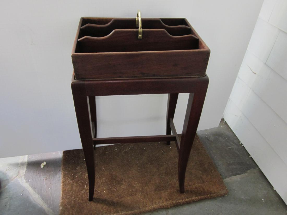 Georgian Cutlery Box on Stand (1 of 4)