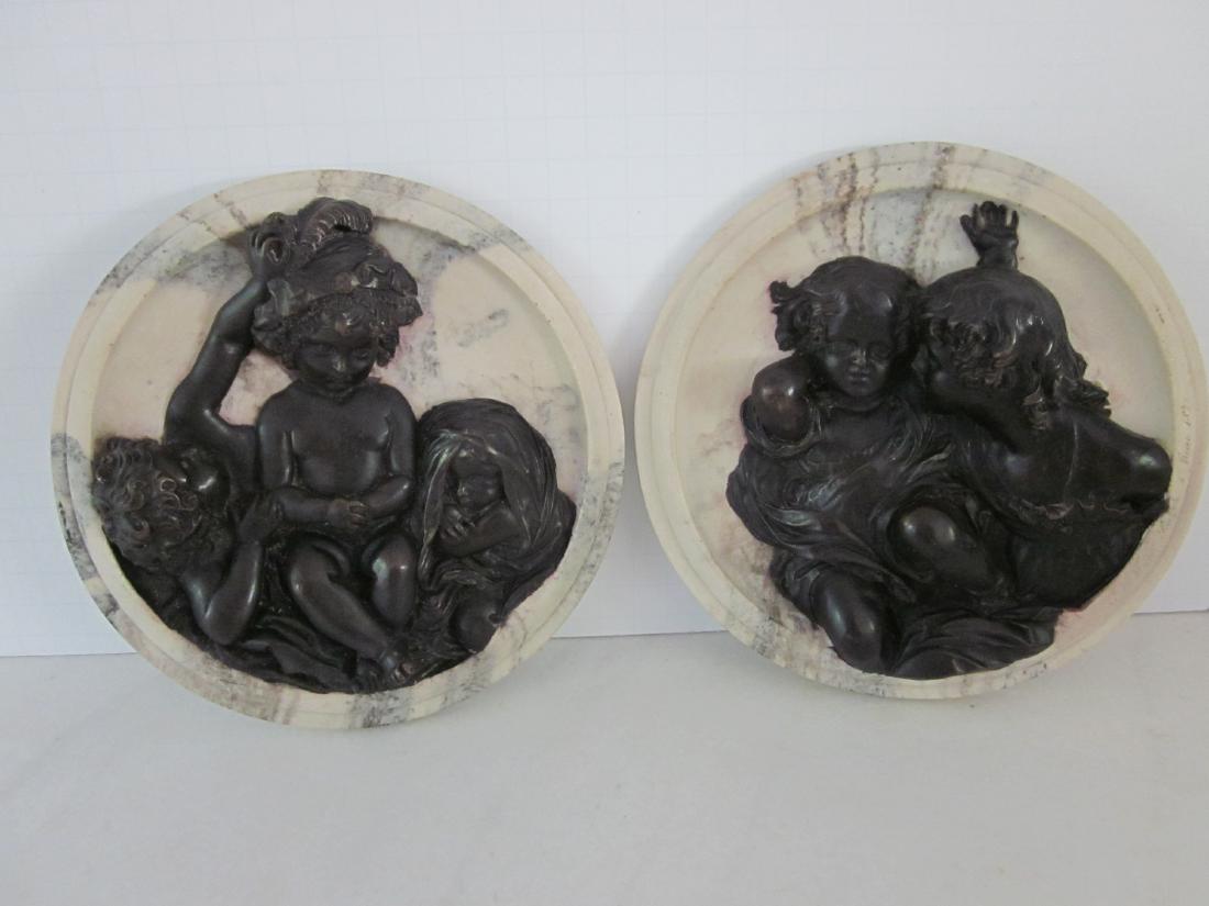 Bronze And Marble Roundels (1 of 5)