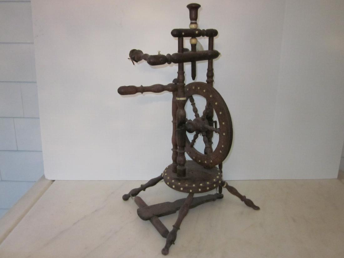 19th C. Sailor's Flax Wheel (1 of 3)