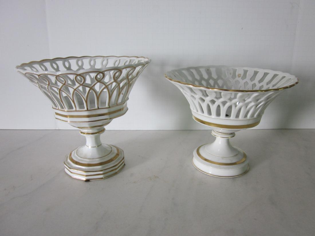 2 19th C. French Porcelain Compotes (1 of 5)