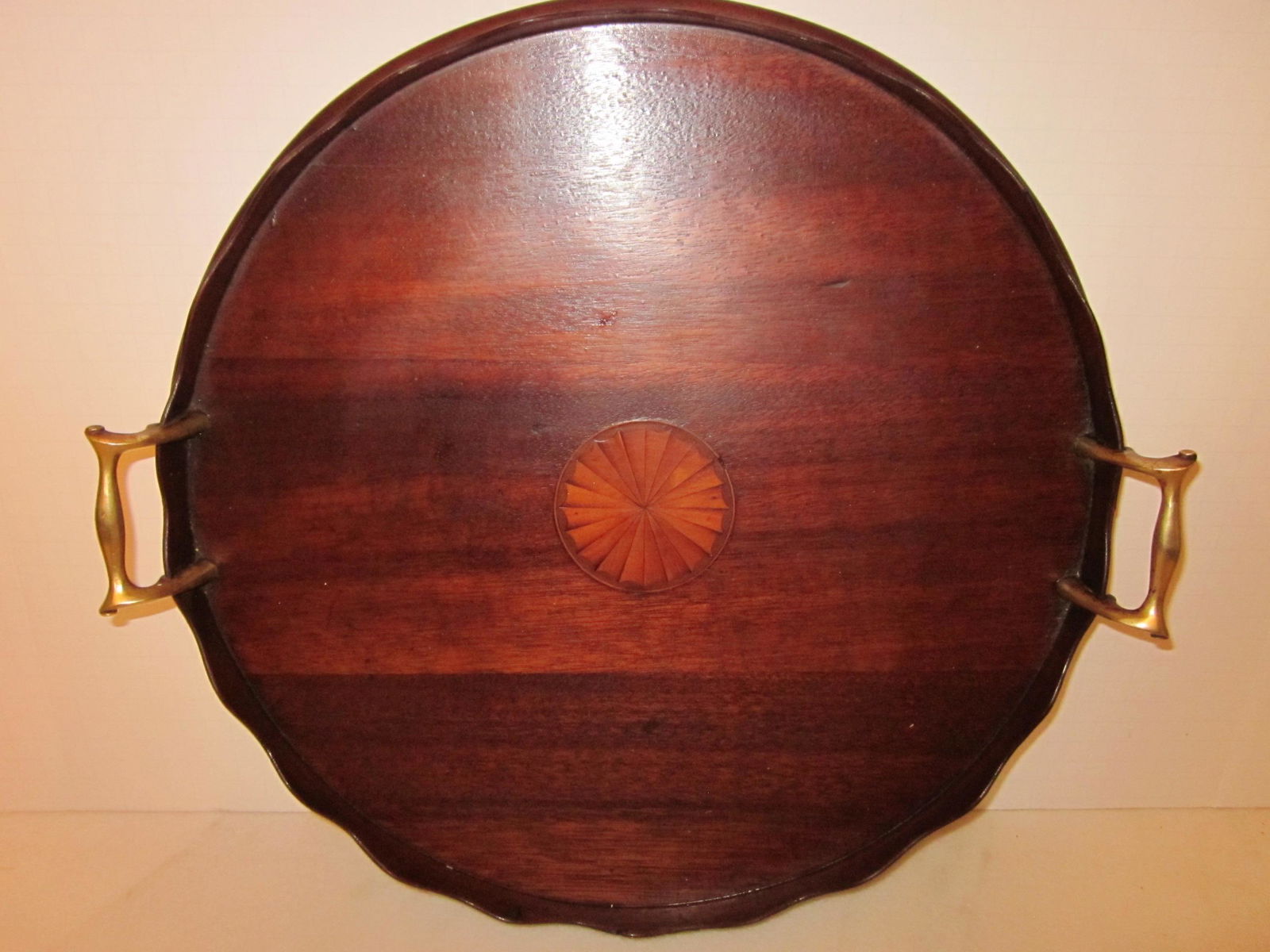 Mahogany Serving Tray (1 of 4)