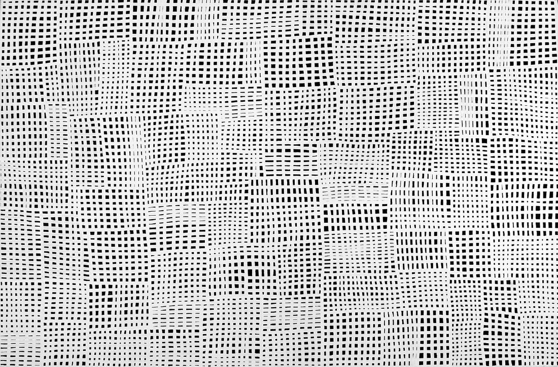 Abie Kemarre Loy (1972-) Body Painting 2010: Abie Loy was born on Utopia station, about 270km north east of Alice Springs in the Northern Terrirtory. Her mother Margaret Loy Pula won the Wynne Prize for landscape painting at the Art Gallery of N