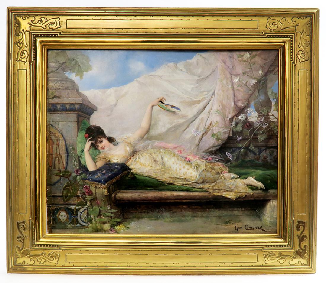 Leon Francois Comerre (FRENCH, 1850-1916) Oil on Board (1 of 8)