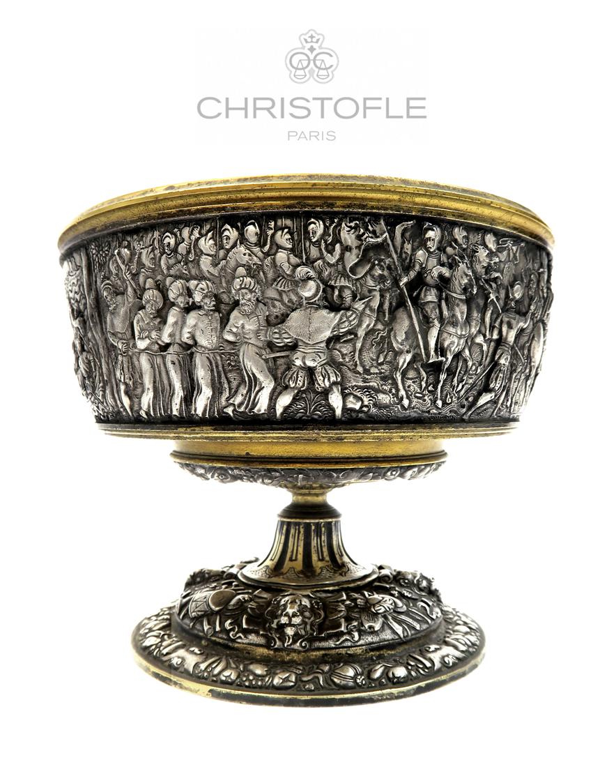Christofle Silver & Gilt Silver Bowl (1 of 12)