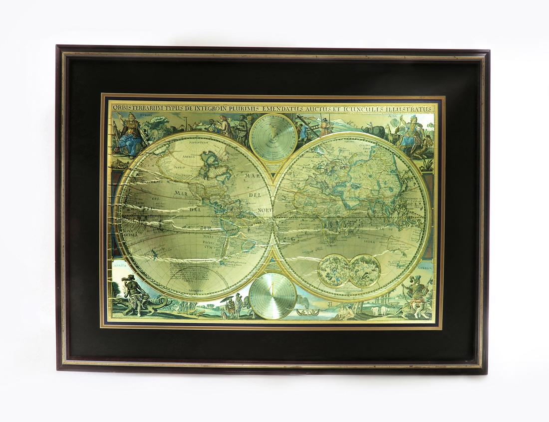 ORBIS TERRARUM TYPUS DE INTEGROIN PLURIMIS WORLD MAP (1 of 8)