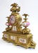 Monumental Bronze & Sevres Porcelain Clock Set - 11