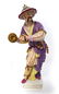 Large Pair of 19th C. KPM Chinoiserie Figures 16" - 2