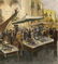 19th C. Continental Impressionist Oil on Canvas - 5