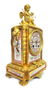 LEROY & FILS Signed Magnificent 19th C Sevres Clock Set - 3