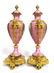 LEROY & FILS Signed Magnificent 19th C Sevres Clock Set - 7