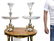19th C. Fine Pair of English Victorian Centerpieces