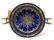 19th C. Sevres Gilt Bronze Jeweled Cobalt Clock Set - 10