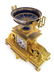 19th C. Sevres Gilt Bronze Jeweled Cobalt Clock Set - 5