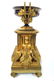 19th C. Sevres Gilt Bronze Jeweled Cobalt Clock Set - 7