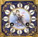 19th C. Sevres Gilt Bronze Jeweled Cobalt Clock Set - 8