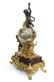 19th C. French Figural Bronze & Marble Clock Set - 3