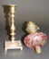 French Baccarat Glass and Bronze Oil Lamp, 19th Century - 3
