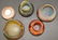 Set of French Galle Art Glass (5 Pieces), Signed - 3