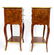 18th C. Pair of Tulipwood & Floral Marquetry Side Table - 3