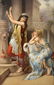 Large Orientalist Berlin KPM Plaque of Two Women - 2