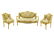 Fine 19th C. French Louis XVI Style Parlor Set