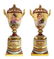 19th C. Pair of Hand Painted Royal Vienna Urns/Vases - 4
