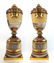 19th C. Pair of Hand Painted Royal Vienna Urns/Vases - 7