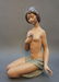 A LLADRO Nude & Rose 18\" Sculpture By Salvador Debon - 7