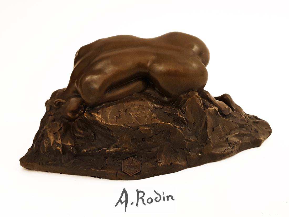 DANAID, After RODIN Premium Bronze Statue, Signed (1 of 8)