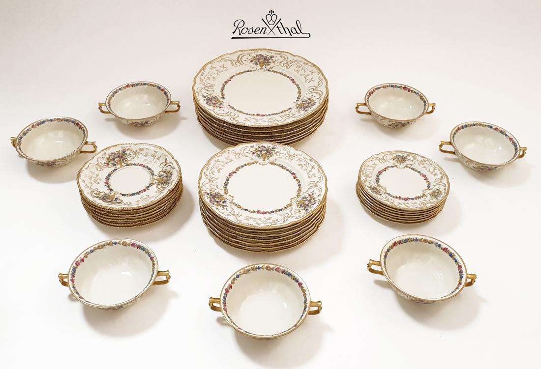 A Set of 35 German Rosenthal Porcelain Dinnerware (1 of 20)