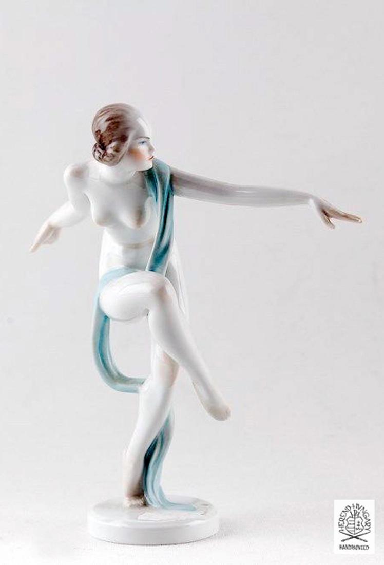 Orientalist Shawl Dancer, A Herend Hvngary Figurine (1 of 9)