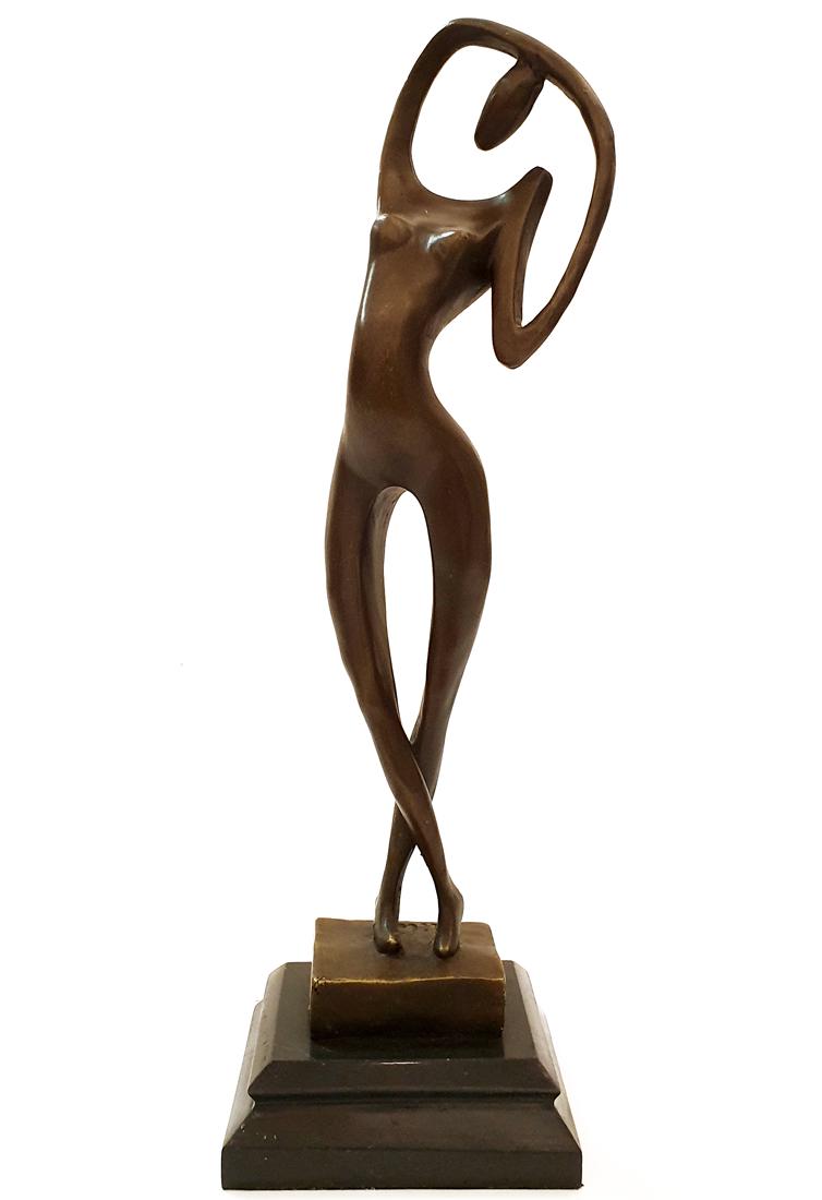 Female Figure, A MILO Modern Abstract Bronze statue (1 of 7)
