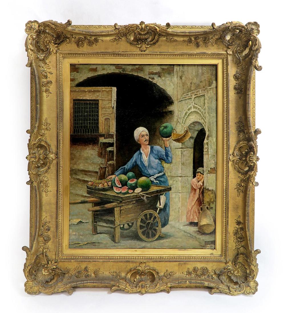 Henri Manguin (1874-1949) Large Orientalist O/C (1 of 5)