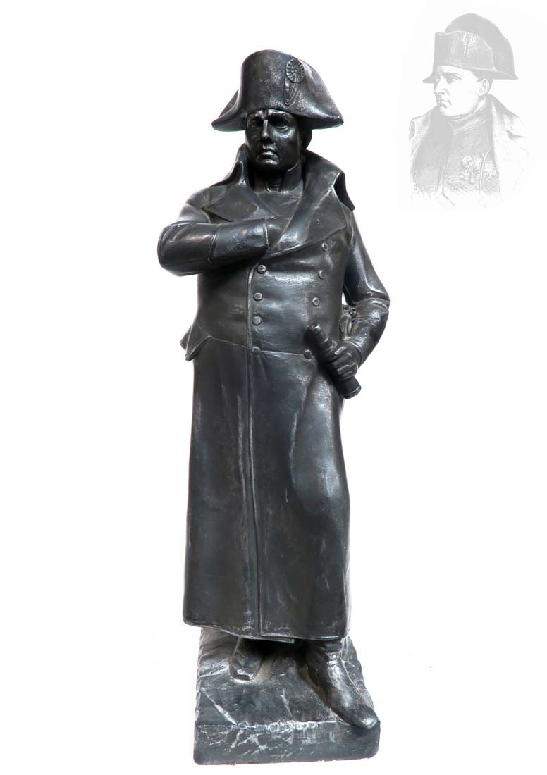 Napoleon, 1968 Austin Prod Durostone Statue, H 20" (1 of 7)