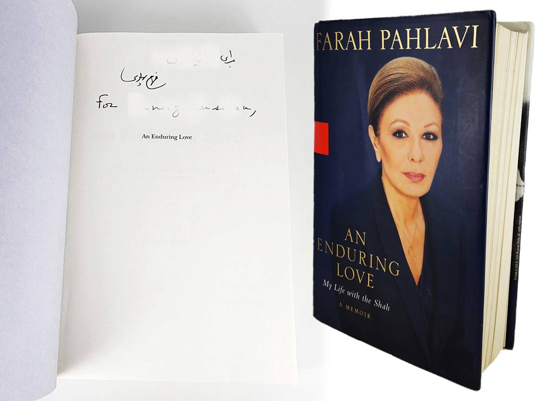Buy An Enduring Love, Iran Persian Queen Farah Pahlavi Hand Signed Book
