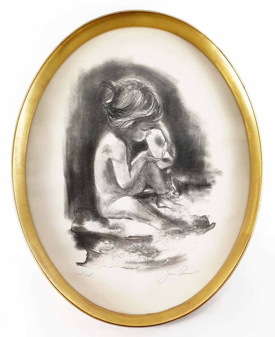 An Original Joan Purcell Lithograph Print, Signed (1 of 5)