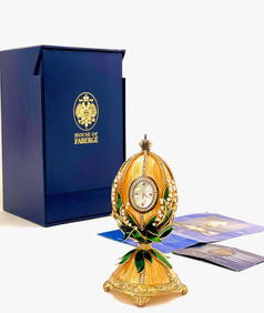 The Lilly of The Valley, House of Faberge Egg Clock (1 of 7)