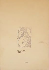 Escultor y Modelo, In Manner of PICASSO ETCHING PRINT
