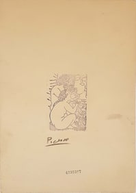Escultor y Modelo, In Manner of PICASSO ETCHING PRINT