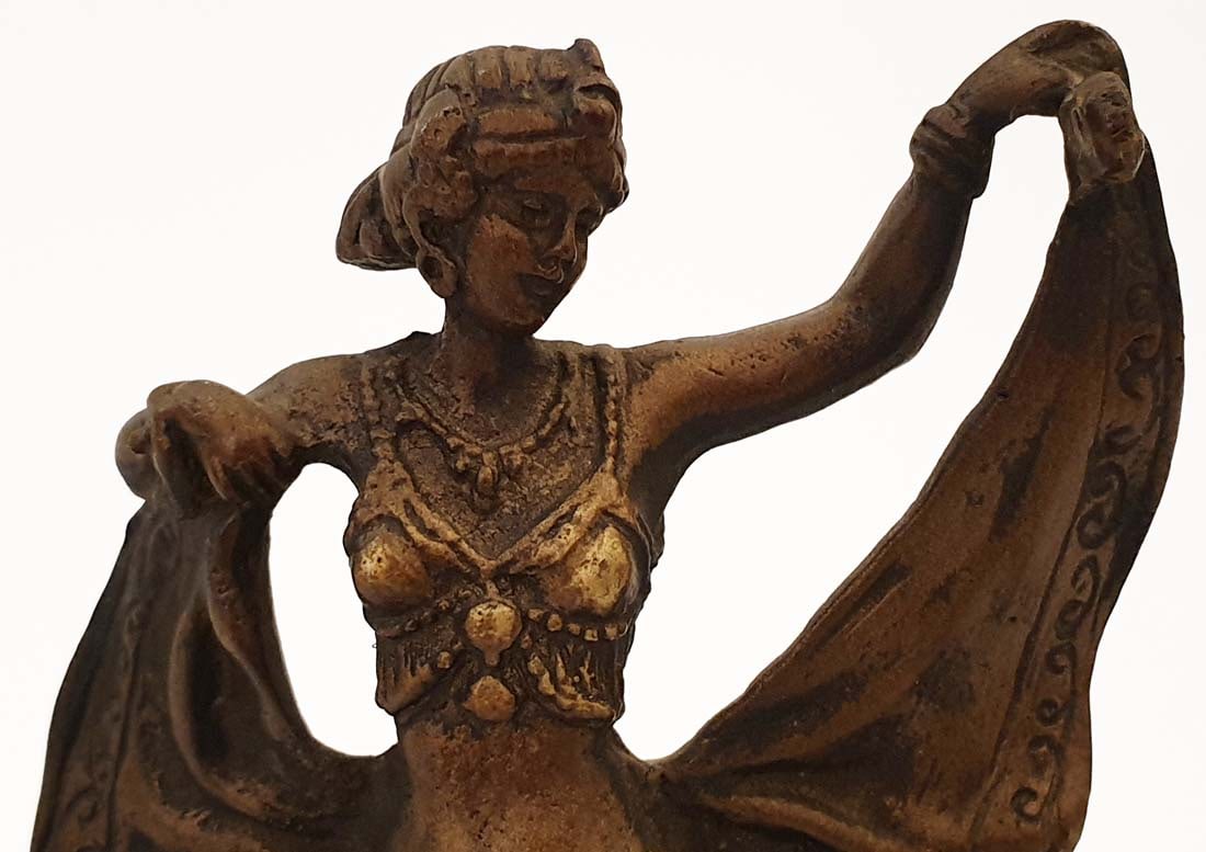 Orientalist Dancer, After Bergman Bronze Figurine - 5