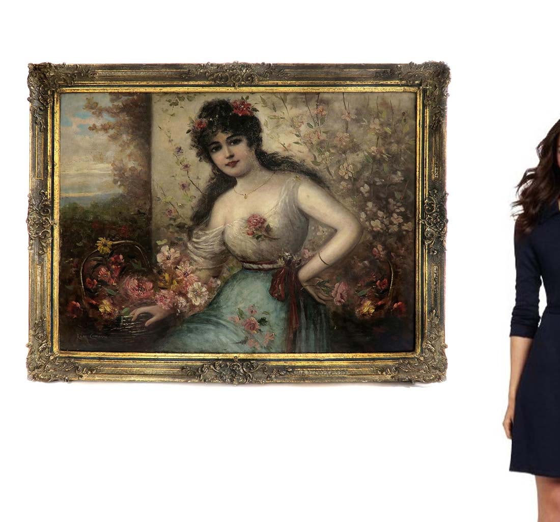 Leon-Francois Comerre (1850-1916) Large O/C (1 of 5)