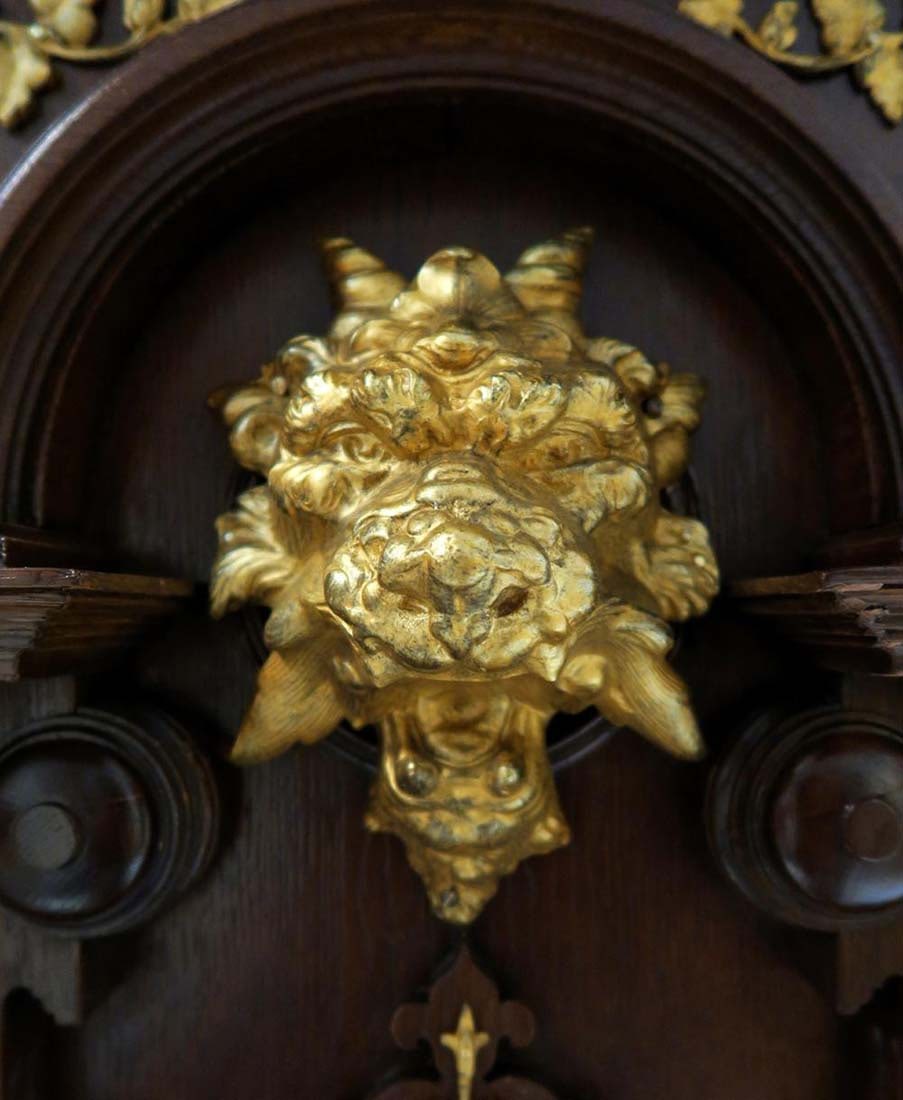 19th C. Monumental Figural Longcase Regulator Clock - 11