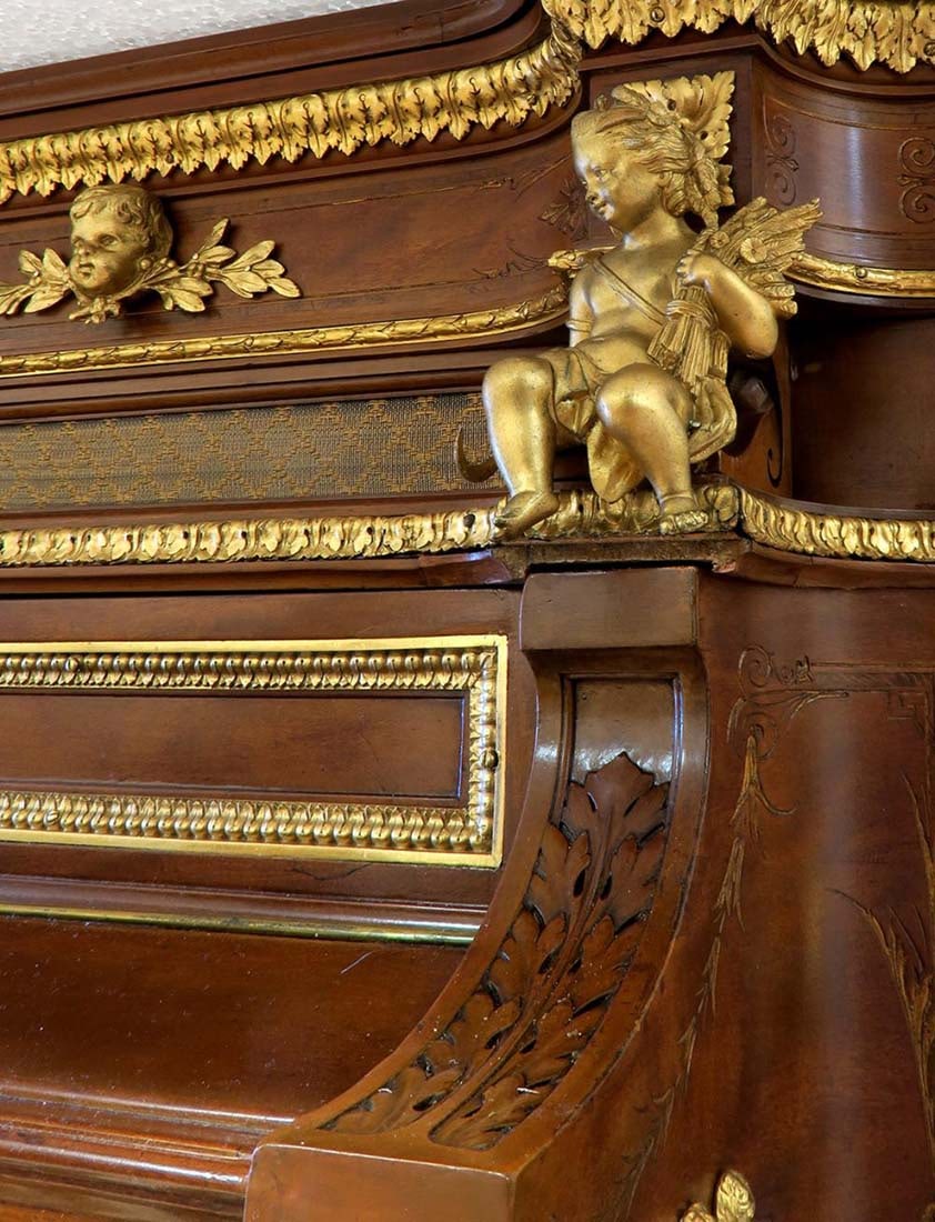 Magnificent 19th C. French Bronze Mounted Piano - 6