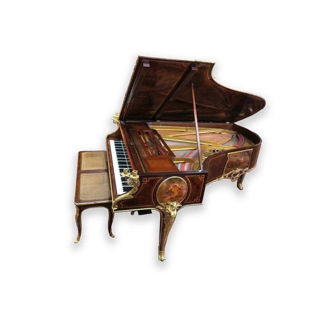 Magnificent F. Barbedienne Bronze Mounted Grand Piano - 2