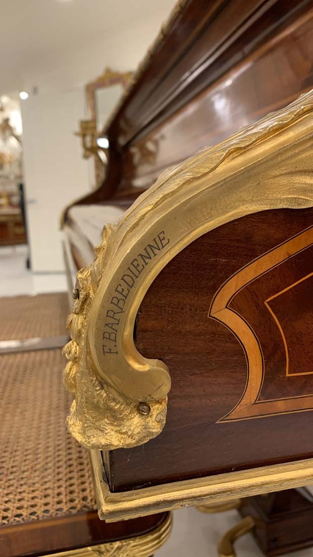 Magnificent F. Barbedienne Bronze Mounted Grand Piano - 7