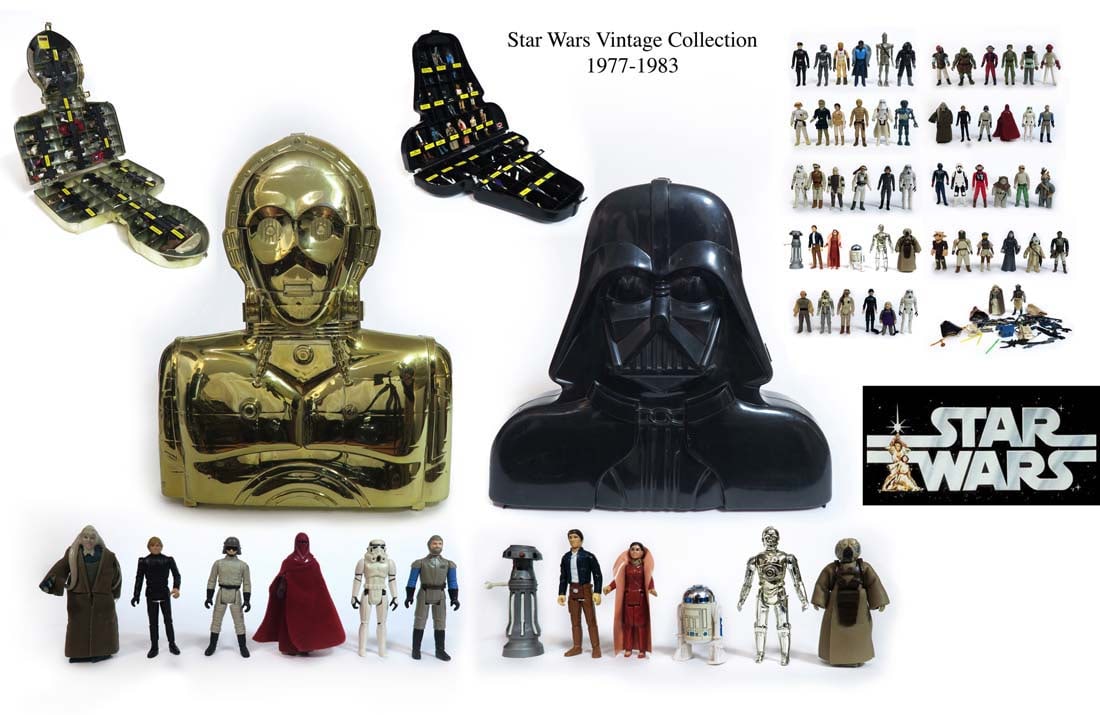 Star Wars Vintage Collection Set (1977-1983): Star Wars Vintage Collection Set (1977-1983) in Original Boxes.