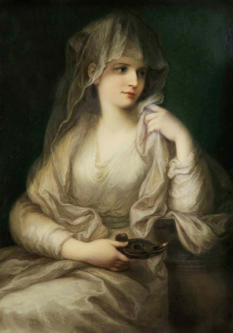 A Monumental Framed Berlin KPM Plaque - 3